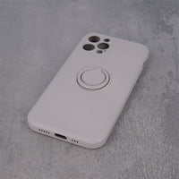 Finger Grip Case for Samsung Galaxy S21 Ultra light gray