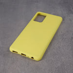 Silicon case for Samsung Galaxy A72 4G / A72 5G yellow