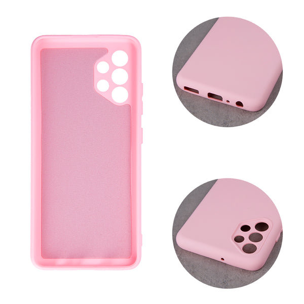 Silicon case for Samsung Galaxy A12 / M12 pastel pink