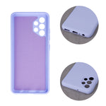 Silicon case for Samsung Galaxy A72 4G / A72 5G pastel violet