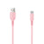 Setty cable USB - USB-C 1,0 m 2A pink