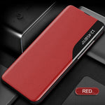 Smart View case for Samsung Galaxy A72 4G / A72 5G red