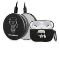 Karl Lagerfeld case for AirPods Pro KLBPPBOAPK black + power bank 2000mAh 1A Iconic