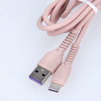 Maxlife MXUC-04 cable USB - USB-C 1,0 m 3A pink