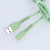 Maxlife MXUC-04 cable USB - Lightning 1,0 m 3A green