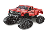 Pickup Truck mit Rädern & Ketten 4WD 1:16 rot