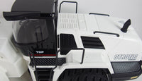 Construction - Wheel loader G484E AE white 1:14, partial metal RTR, sound, light, 10-channel