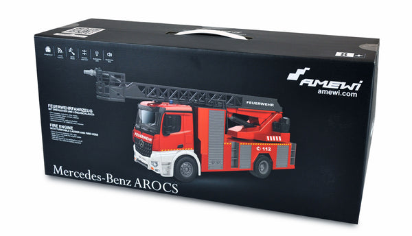 Mercedes-Benz Feuerwehr Drehleiterfahrzeug 1:18 RTR - FIRE BRIGADE LADDER