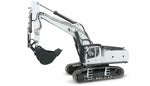 Hydraulic full metal excavator G308H 1:13,5 RTR White