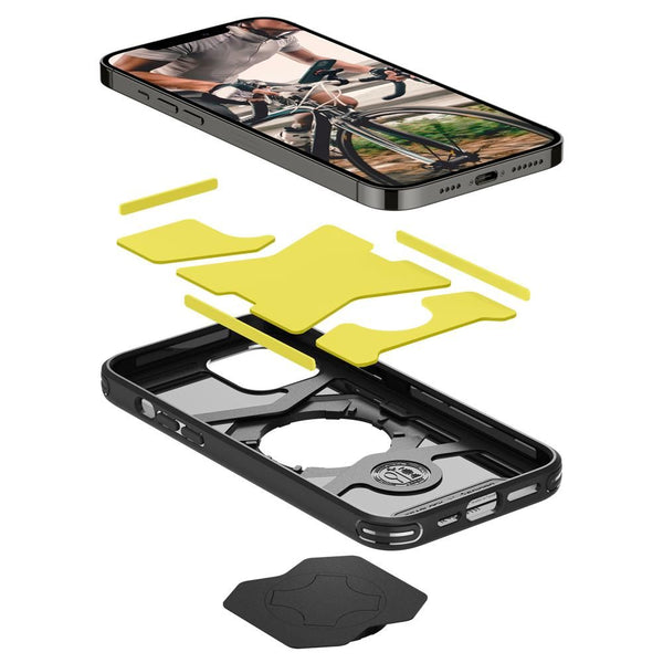 Spigen Gearlock bike mount case for Iphone 12 Pro Max GCF131 black