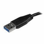 Câble USB vers micro USB Startech USB3AUB2MS Noir