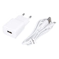 Maxlife MXTC-01 charger 1x USB 1A whIte + USB-C cable