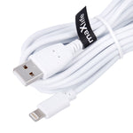 Maxlife cable USB - Lightning 3,0 m 2A white