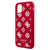 Guess case for iPhone 12 Pro Max 6,7&quot; GUHCP12LLSPEWRE red hard case Peony Collection