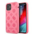 Guess case for iPhone 12 / 12 Pro 6,1&quot; GUHCP12MLSPEFU fuchsia hard case Peony Collection