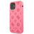 Guess case for iPhone 12 / 12 Pro 6,1&quot; GUHCP12MLSPEFU fuchsia hard case Peony Collection