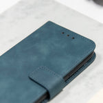 Smart Velvet case for iPhone XR dark green