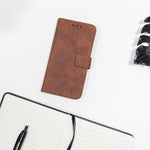 Smart Velvet case for Xiaomi Redmi 9C brown