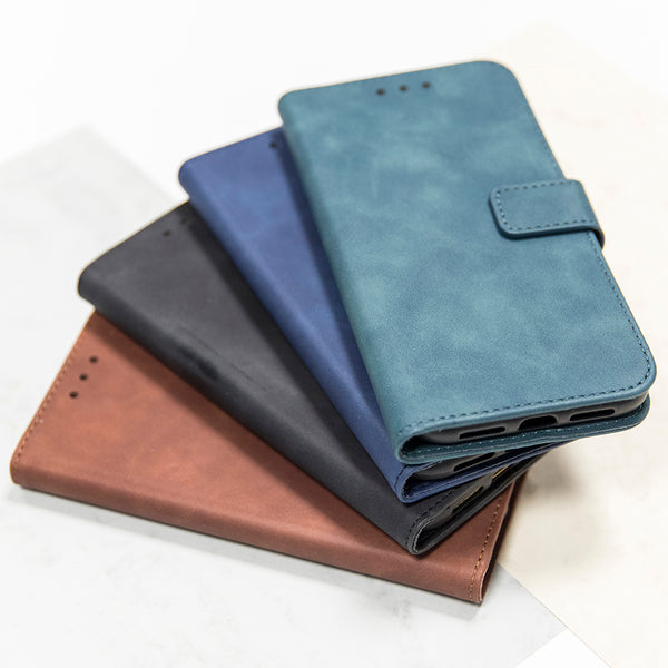 Smart Velvet case for Xiaomi Redmi Note 10 5G / Poco M3 Pro / Poco M3 Pro 5G brown