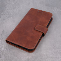 Smart Velvet case for Samsung A32 5G brown