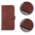 Smart Velvet case for Xiaomi Redmi Note 10 / Redmi Note 10S brown