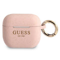 Guess case for AirPods 3 GUA3SGGEP pink Silicone Glitter