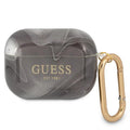 Guess case for AirPods Pro GUAPUNMK black Marble Collection