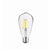 LED Bulb Filament E27 ST64 4W 230V 2700K 470lm COG clear Forever Light