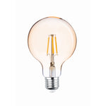 LED Bulb Filament E27 G95 4W 230V 2200K 400lm COG gold Forever Light