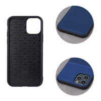 Elegance Case for Samsung Galaxy A03S EU navy blue