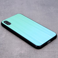 Aurora Glass case for Samsung Galaxy A22 4G neo mint