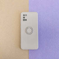 Finger Grip Case for Samsung Galaxy S21 Ultra light gray