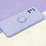 Finger Grip Case for Samsung Galaxy A02S purple