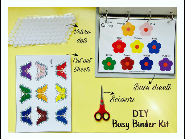 DIY English Busy Binder Kit