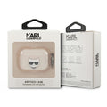 Karl Lagerfeld case for Airpods Pro KLAPUCHGD gold Glitter Choupette