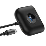 Baseus adapter HUB Square USB 3.0 to 4x USB black