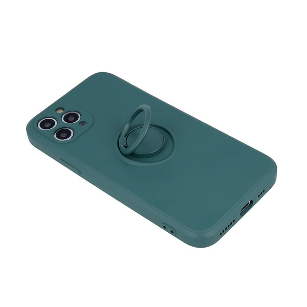 Finger Grip case for iPhone 13 6,1&quot; forest green