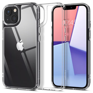 Spigen Quartz Hybrid case for iPhone 13 Mini crystal clear