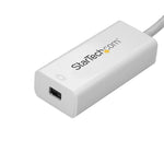 USB C to Mini DisplayPort Adapter Startech CDP2MDP              White 4K Ultra HD