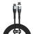 Baseus cable magnetic Zinc PD USB-C - USB-C 1,5 m black 100W