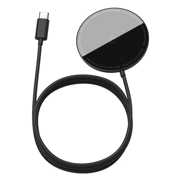 Baseus wireless charger Simple Mini Qi EPP 15W black magnetic