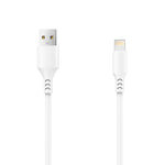 Setty car charger 1x USB 2,4A white + Lightning cable 1,0 m NEW