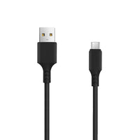 Setty charger 1x USB 1A black + microUSB cable 1,0 m NEW