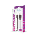 Setty cable USB - microUSB 1,0 m 2A black NEW