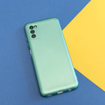 Metallic case for Realme C31 green