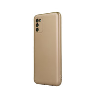 Metallic case for Samsung Galaxy A51 gold