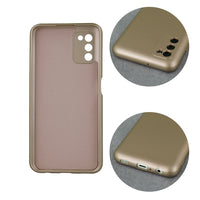 Metallic case for Samsung Galaxy S21 FE gold