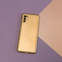 Metallic case for Xiaomi Redmi 10 / Redmi 10 2022 / Redmi Note 11 4G (China) gold