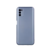 Metallic case for Samsung Galaxy A32 5G / M32 5G light blue