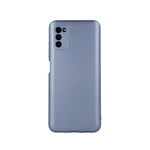 Metallic case for Motorola Moto G60 4G light blue